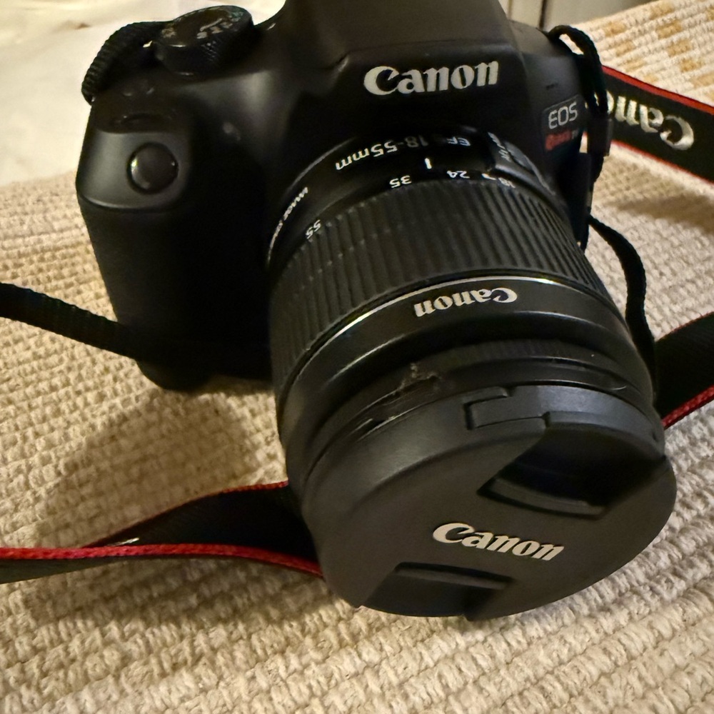 Canon EOS DSLR Black Camera